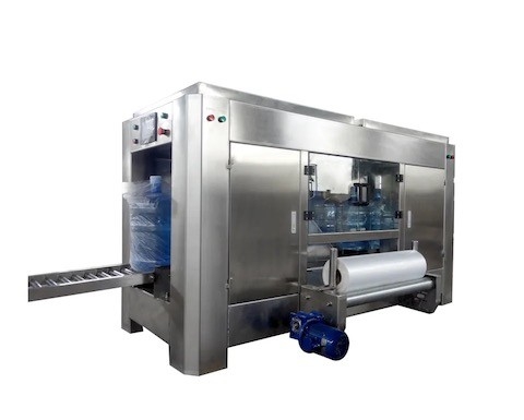 Máquina de engarrafamento automática Bph 1200 de 5 galões com tela táctil do PLC