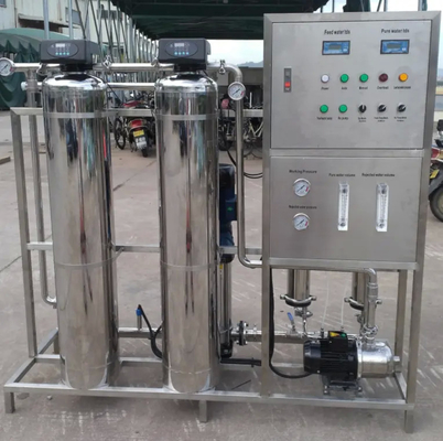 comprar planta comercial do Ro de 380V 500 Lph, máquina do tratamento da água da osmose reversa SS304 online manufacture