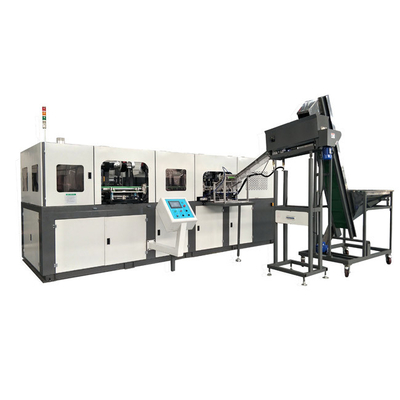 comprar Pequena máquina de fazer garrafas de plástico semiautomática 500ml máquina de sopro de animais 6 cavidade equipamento de sopro de garrafas de alta velocidade, servo automático 2l máquina de moldagem de sopro online manufacture