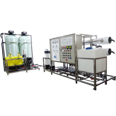 comprar Purificador de água móvel para uso comercial 500L 1000L Reverse Osmosis Purificador de água potável 2000LPH Frp Tanque Equipamento de dessalinização de água salgada online manufacture