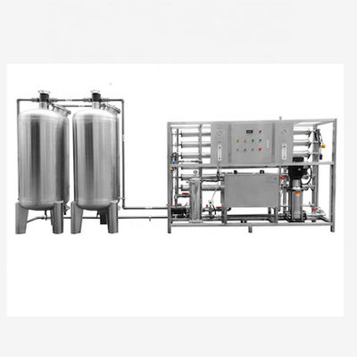 Purificador de aço inoxidável da água da planta do Ro 3000LPH para industrial