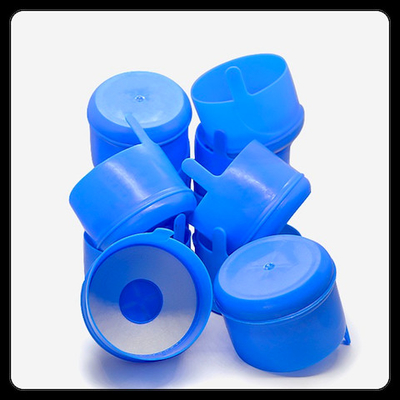 Tampões de garrafa de água amigáveis azuis de 5 galões de Eco com material do TPE do HDPE do LDPE
