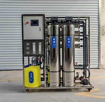 500LPH bomba de purificação de água de aço inoxidável para produtos alimentícios, bebidas, produtos químicos e sistemas agrícolas